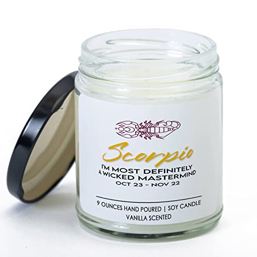 Relatable Horoscope Vanilla Candle - Scorpio -