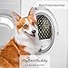 MyBestBuddy Hundekissen Komfort grau 60x40 cm S, allergikerfreundlich (100% Polyester), rutschfest - 40°C waschbar mit flauschigem Stoffbezug - Hundematte BZW. Hundebett für kleine Hunde