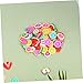 FRCOLOR Strawberry Nail Charms Nail Decorations Soft Ceramic Patch for Manicure Beauty