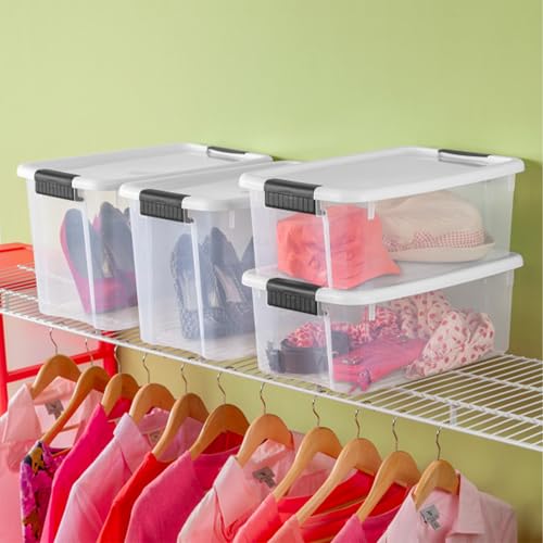 Sterilite Ultra Latch Box with Lids for Home and Office, 18 Quart, 24-Pack - image 8