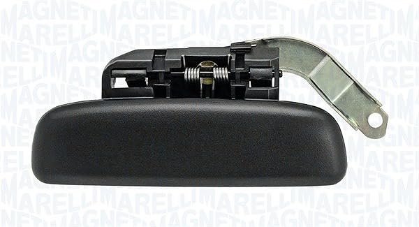 Manilla de puerta sin cilindro de cierre (1 pieza) plástico negro puerta delantera izq. (5 puertas)