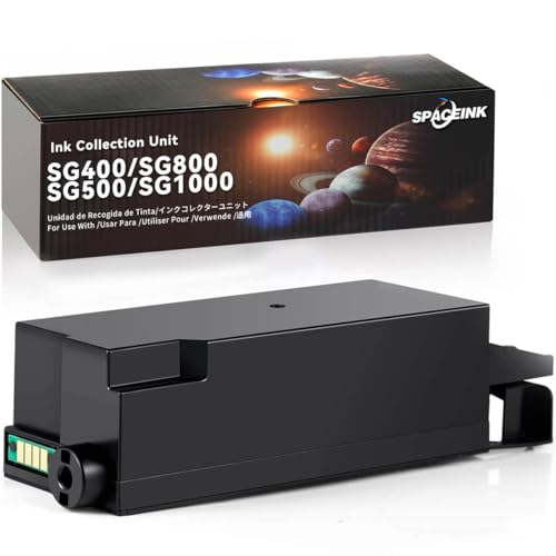 Image of Spaceink SG400 Waste Collection Unit Replacement for Sawgrass Virtuoso SG400 SG500 SG800 SG1000 Ricoh GC41 Printer(Waste Tank/Waste Bin)