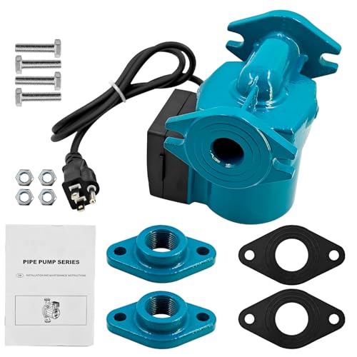 HonHuCo 0011-F4 Circulating Pump 0-31 Gpm Flow Range 1/8 hp Cast Iron...