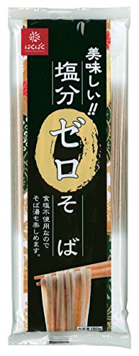 はくばく 塩分ゼロそば 180g