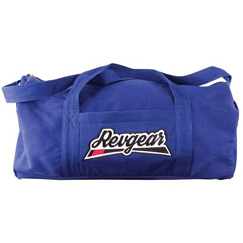 Revgear 4-Pocket JIU Jitsu Duffel in GI Fabric - Blue
