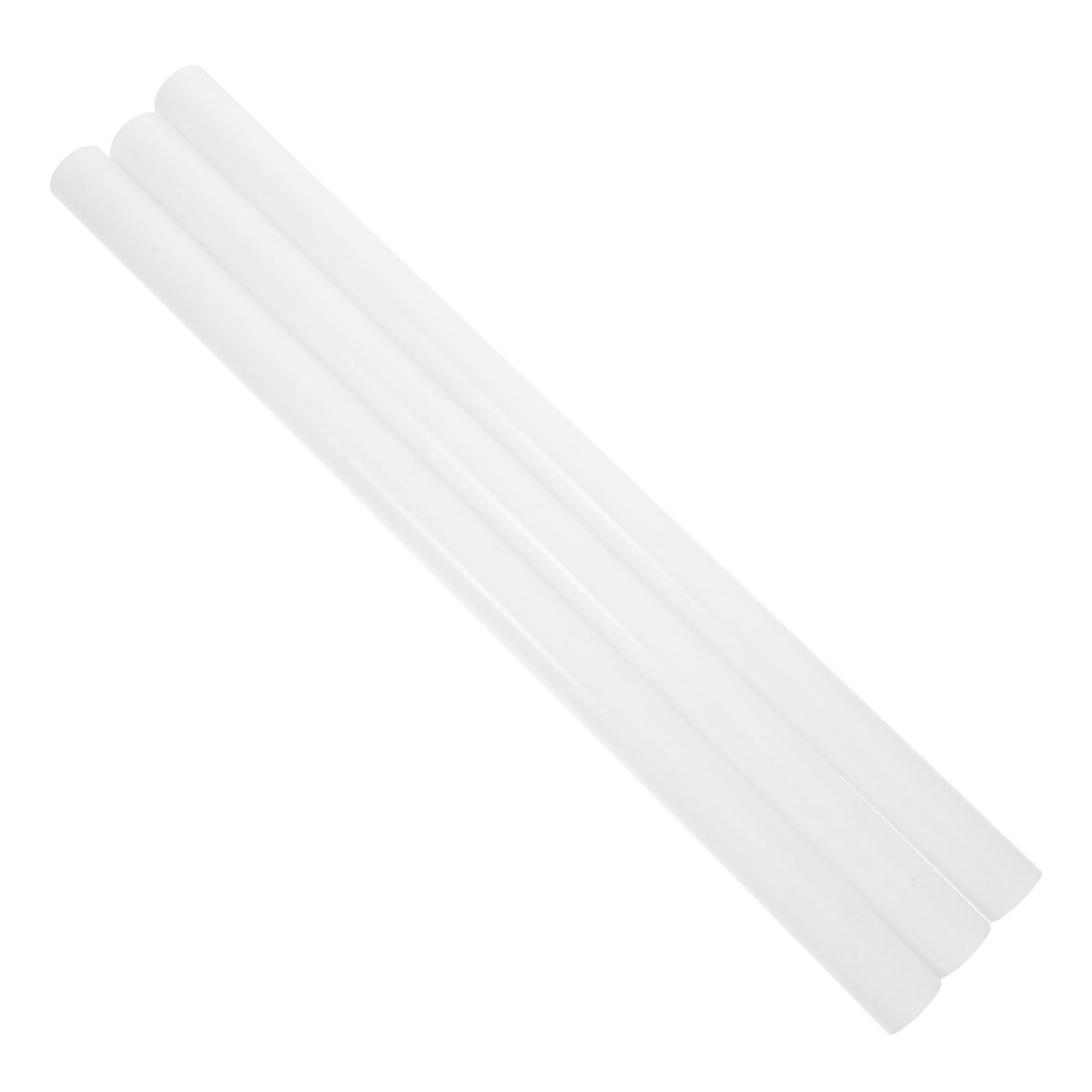 VILLCASE 3pcs Drawing Core Tube Posters Blueprint Long Art Holder Art Prints Shipping Tube Mailing Tubes with Caps Poster Travel Tube Mailing Shipping Tubes Artwork Mailing Tubes PVC White