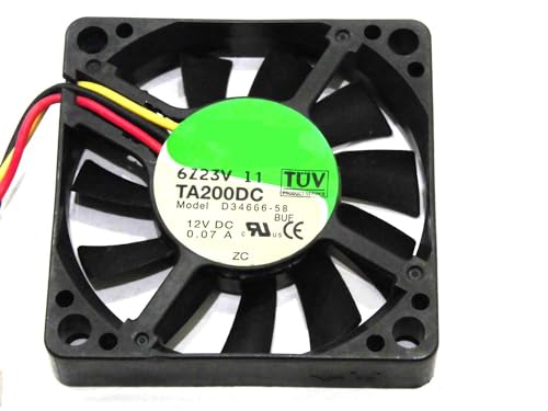 Ventilateur 50 mm 12V discret pour refroidissement de mini imprimante 3D