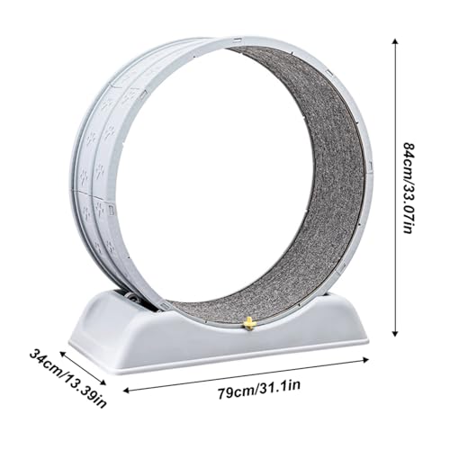 Roue d'exercice pour chat d'appartement contre l'ennui - 6
