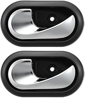 1/2X Left Side Only for Renault for Logan Duster 2012-2016 Car Interior Door Handles Inside Inner Door knob 8200733848 Interior Door Handle(2pcs Left Side)