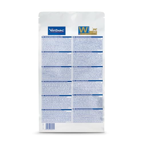 Virbac Veterinary HPM Weight Loss and Control Cat Food, 1,5 kg