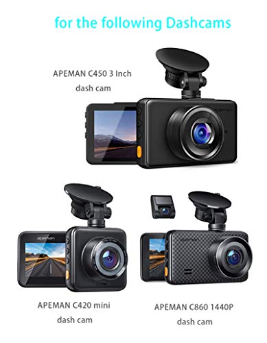 Glucrean Dash Cam Mount for APEMAN