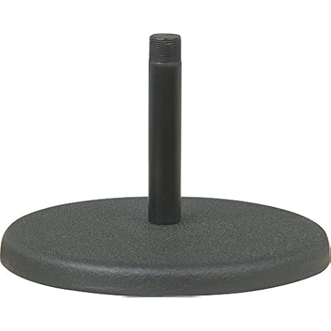 OnStage DS7100B Desktop Microphone Stand, Black Cover