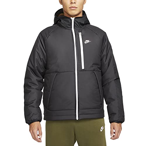Preisvergleich Produktbild Nike Herren Therma-FIT Legacy Kapuzenpullover, Black / Sail, M