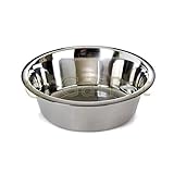 JK Standard Edelstahl Futternapf Wassernapf Hunde Katzen Napf (1.1l)