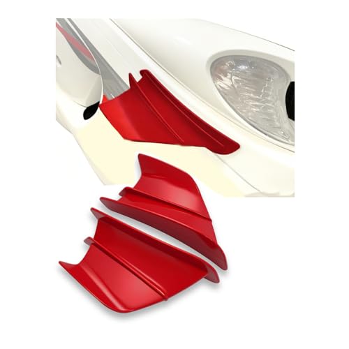 SCYDIT 2 Pieces Motorcycle Fairing Side Winglet Wing for BMW F 800 GS 2008-2018 Flow Fixing Moto Protective Front Fairing Durable Spoiler Protection Guard