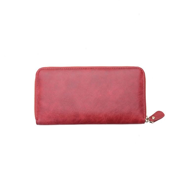 Genuine Leather Wallet Coin Purse For Women Clutch Wallets With3