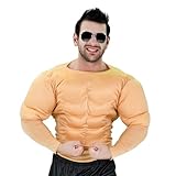 KalcyKizz Man's Muscle Suit Costumes,Yellow,One Size