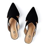 Rekayla Mules Shoes for Women Black 08