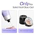 Gellen 2 Pack 60ML Solid Gel Nail Glue Remover Spray For Press-on Nails, Nail-friendly Glue-off Remover for Artificial False Acrylic Nails, Acetone Free Nail Glue Debonder with Stick