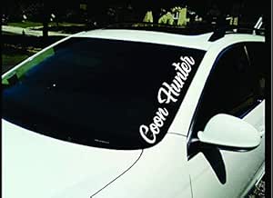 Coon Coon Hunter Ii Hunting Window Decal Sticker For Cars And Trucks | Custom Made In The USA - Foto 3