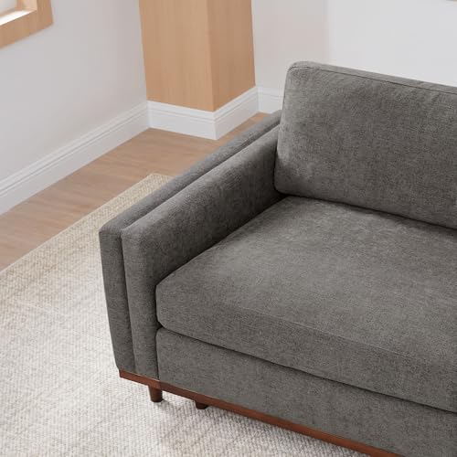 Image of CHITA 83 inch Super Large Sectional Modular Sofa, Down Filled, Loveseat, Grey