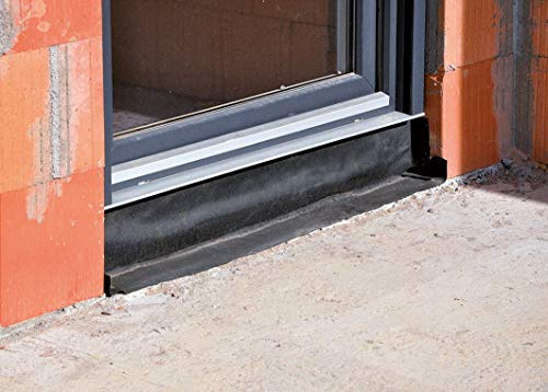 Alfa EPDM-Folie 250 mm x 20 m schwarze Dichtfolie aus EPDM-Kautschuk mit einseitigem Butyl-Streifen zur äußeren… – Bild 4
