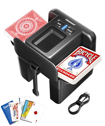 Colorsmoon Automatic Card Shuffler