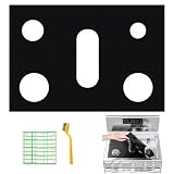 Gas Stove Top Covers for Samsung Gas Range, Non-Stick & Reusable Guard Protector Liner, Heat Resistant Washable Stove Burner Covers (24.4 x 16.3 inch)
