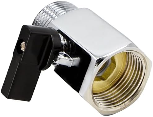 VARIOSAN Mini Kugelhahn 12517, 3/4" IG x 3/4" AG, chrom