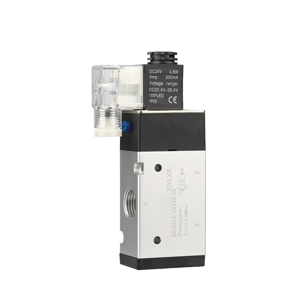 Vanne pneumatique 3V410-15 double bobine AC110V résistant aux pertes de pression