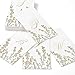 Caspari Berry Branches Single Initial Paper Guest Towel Napkins Letter C - Two Packs of 15