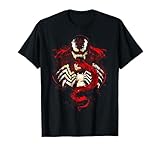 Marvel Venom Splatter Tongue Cut-Out Graphic T-Shirt T-Shirt