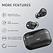 TOZO NC9 Hybrid Active Noise Cancelling Wireless Earbuds, 6 Mics ENC Clear Call, IPX8 Waterproof, in Ear Bluetooth 5.3 Headphones Stereo Bass Ear Buds 60H Playtime with LED Display 32 EQs via APP