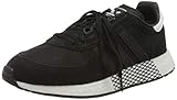 adidas Herren Marathon Tech Sportschuhe, Schwarz/Weiß, 41 1/3 EU