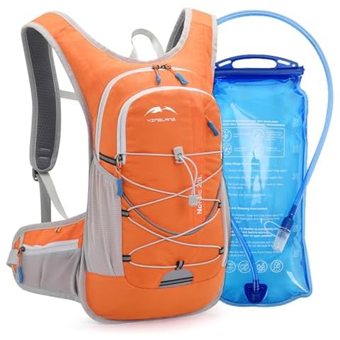 COSCOOA Tactical Hydration Pack Backpack Military Daypack Water Backpack with BPA Free Leak-Proof Water Bladder Military Daypack for Hiking, Running, Cycling, Hunting & Working Out Cover