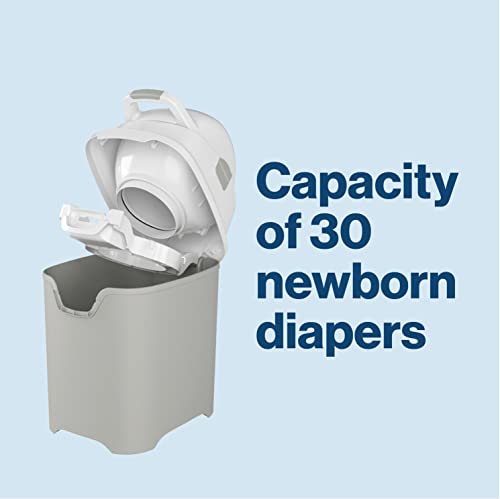 Foundations Premium Small Diaper Pail With Airtight Lid, Diaper Disposal For Childcare Centers And Home Use (White) #TOP3