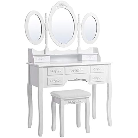 VASAGLE Coiffeuse RDT91W Cover