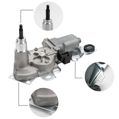 GNXfixt Wischermotor hinten B001099280 Scheibenwischermotor, Wischmotor Für C-R C1 II 2014-2024, P-g 108 2014-2024, T-y Aygo 2014-2024 Heckwischermotor 851300H061