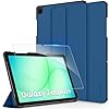 CACOE Case for Samsung Galaxy A11+ Plus Tablet case with Screen Protector 11 inch 2025(SM-X236B/SM-X230)– Full Protective Ultra Thin Cover with Stand, Sea Blue