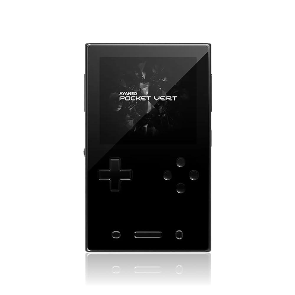 AYANEO Pocket VERT: console portatile retrò in formato verticale con Snapdragon 8+ Gen 1, display da 3,5 pollici a 60 Hz con 615 PPI e corpo in alluminio lavorato a CNC (Nero Mezzanotte, 8GB+128GB)