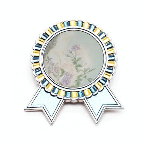 Broche fleur violette style peinture chinoise pour sublimer vos vestes et écharpes