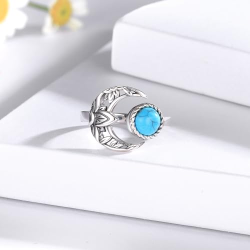 Sariel STERLING SILVER TOE RINGS For Women Boho Adjustable Mid Finger Rings Summer Vacation Ocean Beach thumb #1