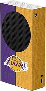 Skinit Decal Gaming Skin Compatible with Xbox Series S Console - Officially Licensed NBA Los Angeles Lakers Canvas Design