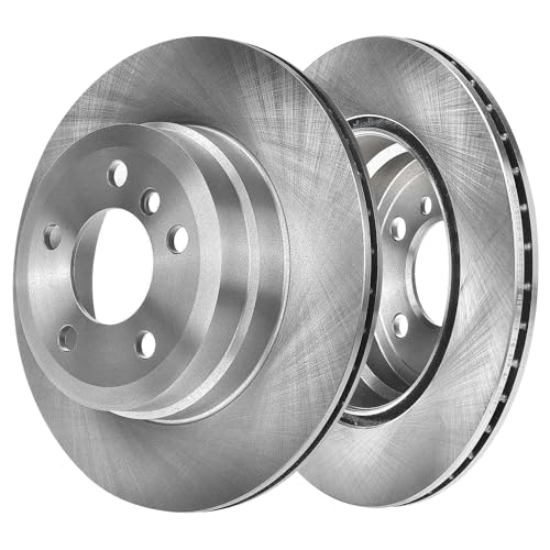 Image of Detroit Axle - Brake Rotors for 2007-2010 BMW X5 2008 BMW X6