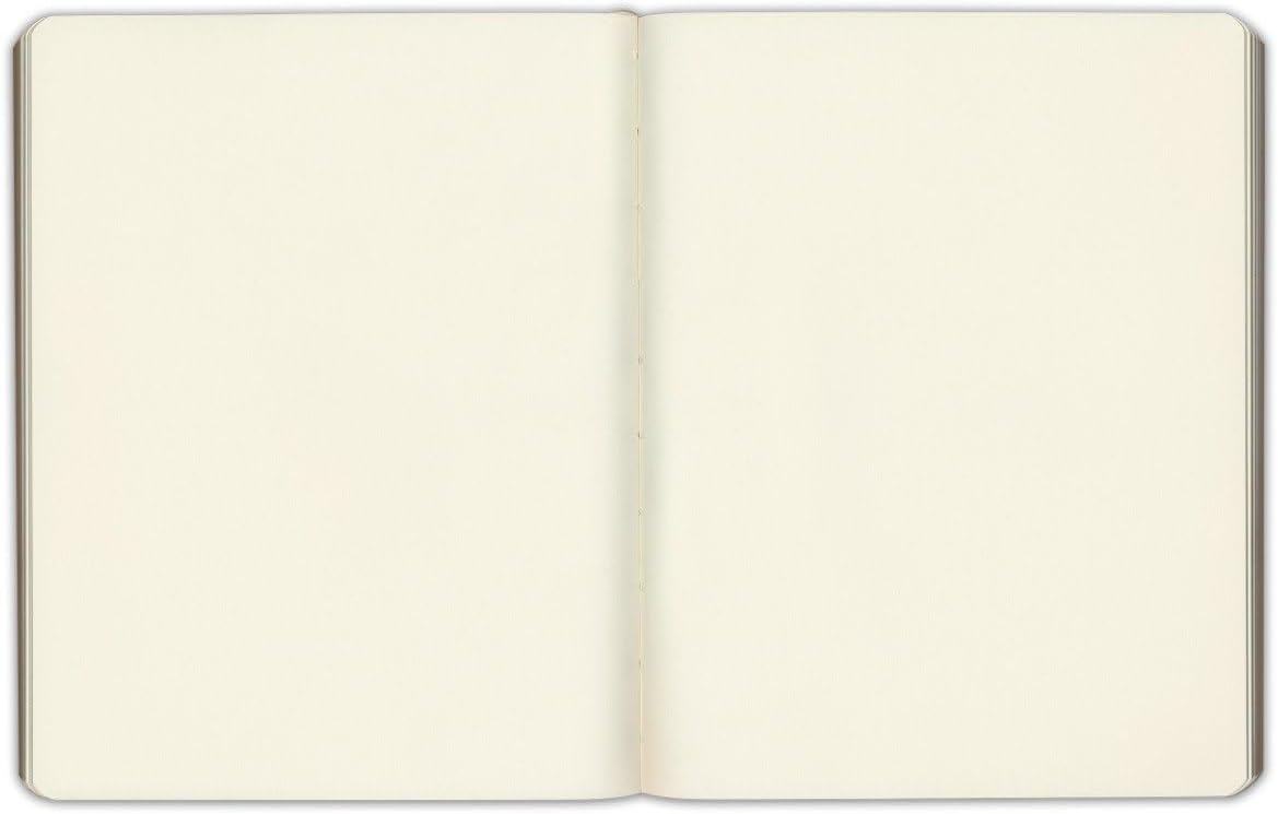 Gallery Leather Journal Notebook - 192 Pages, Softcover, For Men and Women, For Writing, Work & Travel, Handcrafted - Camden Red - 9.75 x 7.5, Large Blank