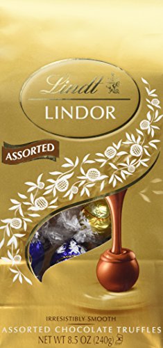 Lindt LINDOR Assorted Chocolate Truffles, Kosher, 8.5 Ounce, Pack of 6