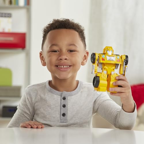Transformers Rescue Bots Academy Bumblebee Converting Toy Robot, Playskool Heroes 6-Inch Collectible Action Figure Toy for Kids Ages 3 and Up (Amazon Exclusive) - image 9