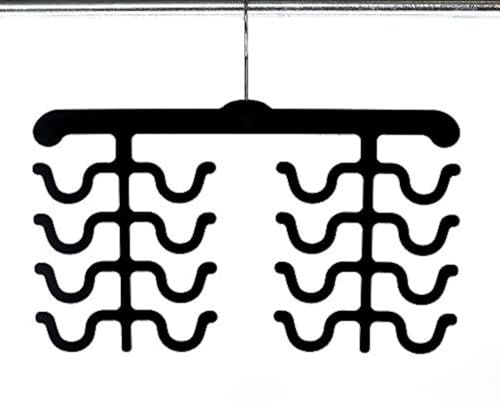 The Paragon Cami Hanger - Non-Slip Closet Organizer for Tank Tops, Sports Bras, Bathing Suits, Belts, Accessories; Keep Essentials Wrinkle-Free and Organized