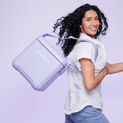 Image of Igloo Tag Along Too Coolers | Insulated Hard Shell Picnic Style Cooler | Rolling Ice Chest