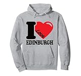 I Heart Edinburgh Beautiful Edinburgh City I Love Edinburgh Pullover Hoodie